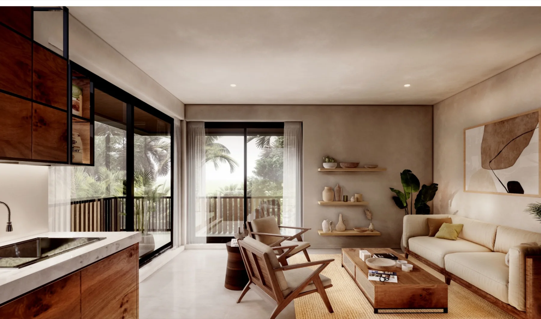 1 BHK Sophisticated Apartment