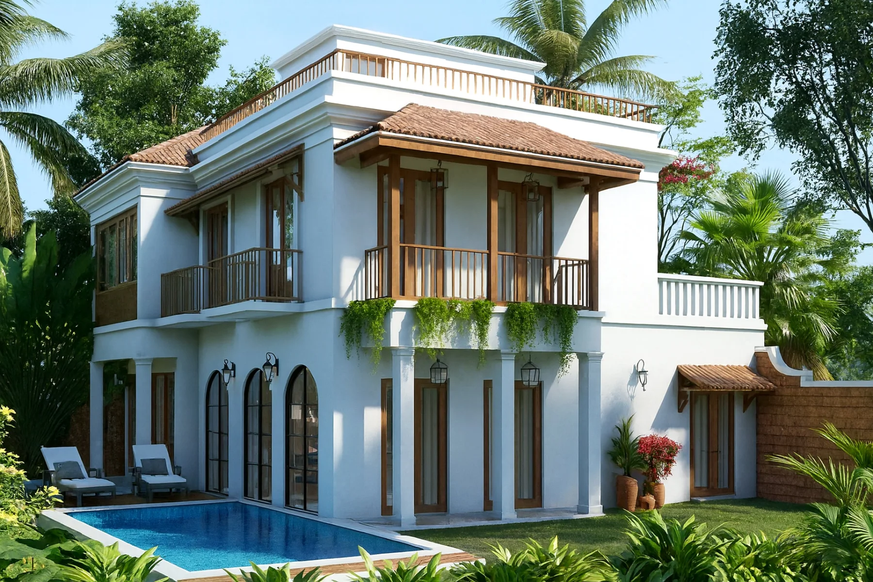 Tranquil Hillcrest Villa
