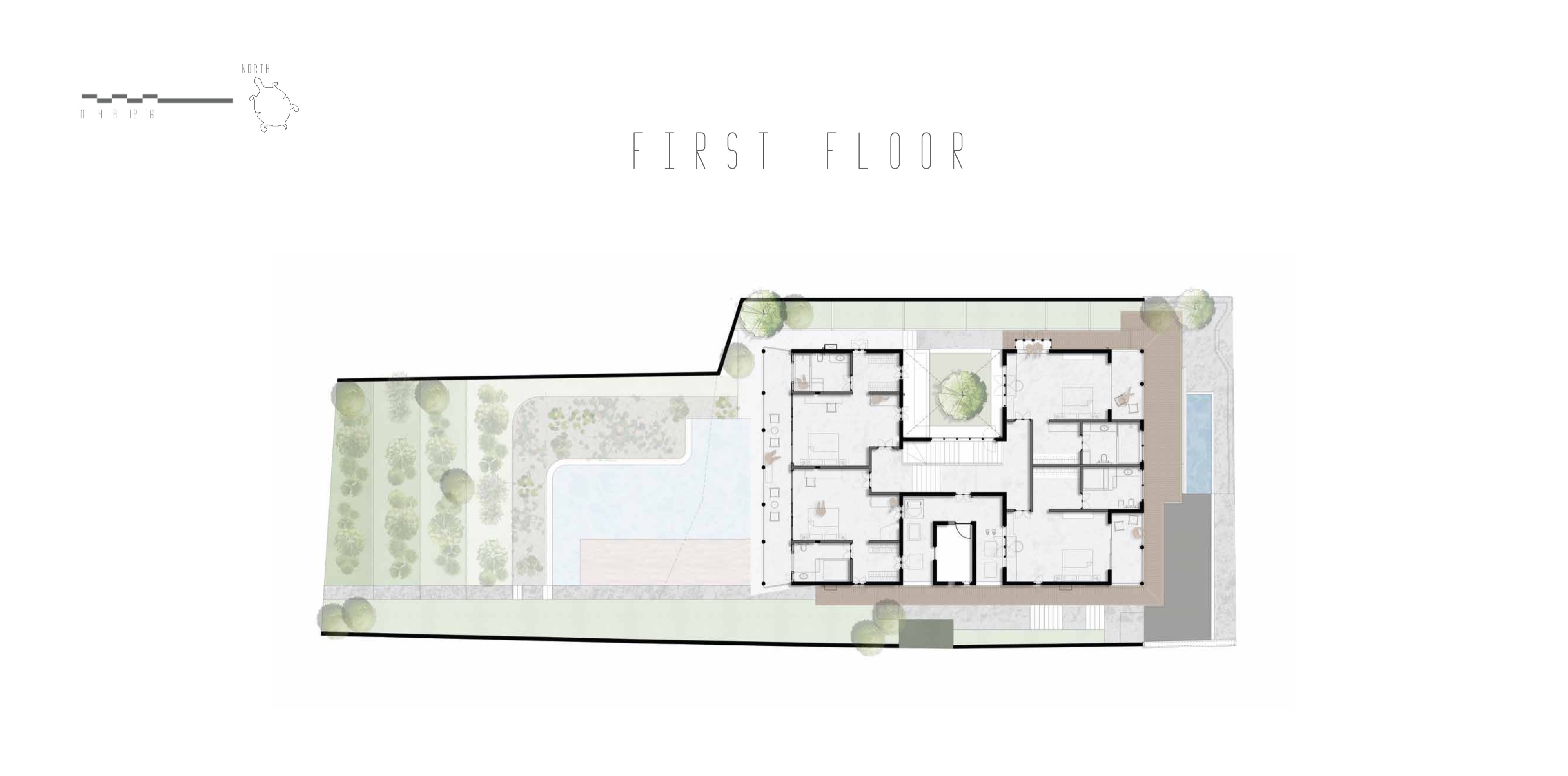 5 BHK Luxury Villa: 07 floor plan first