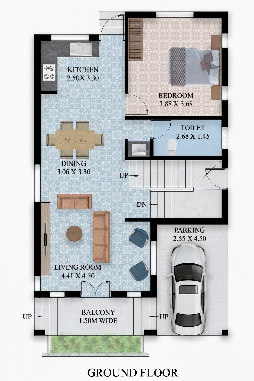 Tranquil Villas: Floor plan 1